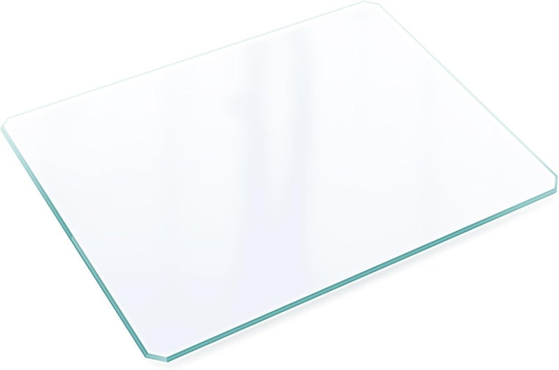 ryoko Tempered Glass Shelf - 19.1" L X 14.8" W Load by 44.1 Lbs, Original Glass Shelf of Glass Display Cabinet, Replaceable and Addable - Image 1